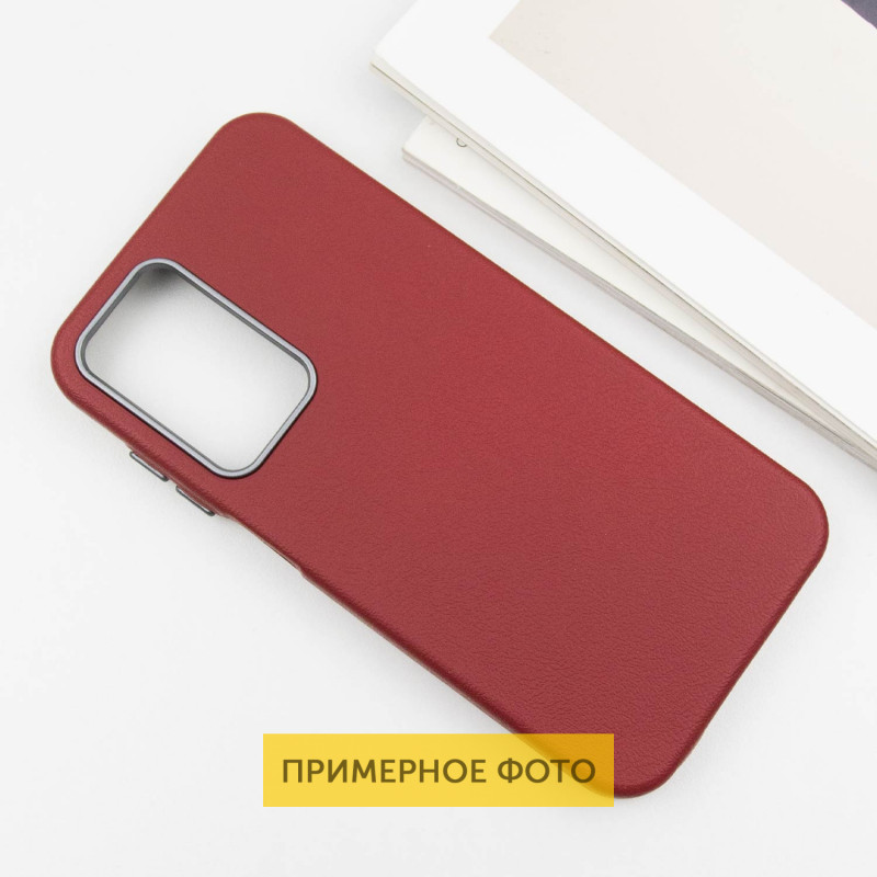 Шкіряний чохол Leather Case Metal Buttons для Xiaomi Redmi 9C