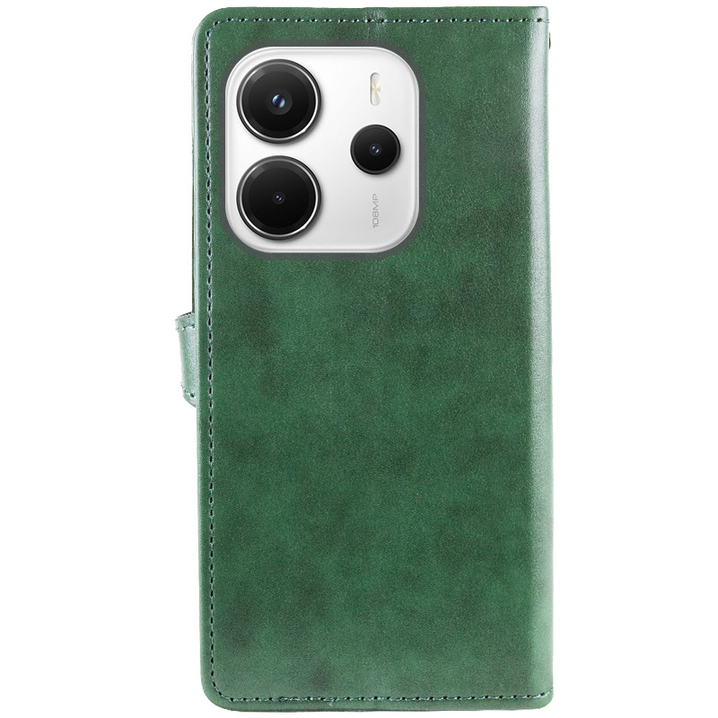 Шкіряний чохол-книжка GETMAN Gallant (PU) для Xiaomi Redmi Note 14 4G (Europe version)