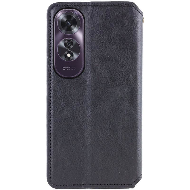Шкіряний чохол-книжка GETMAN Cubic (PU) для Oppo A60 4G