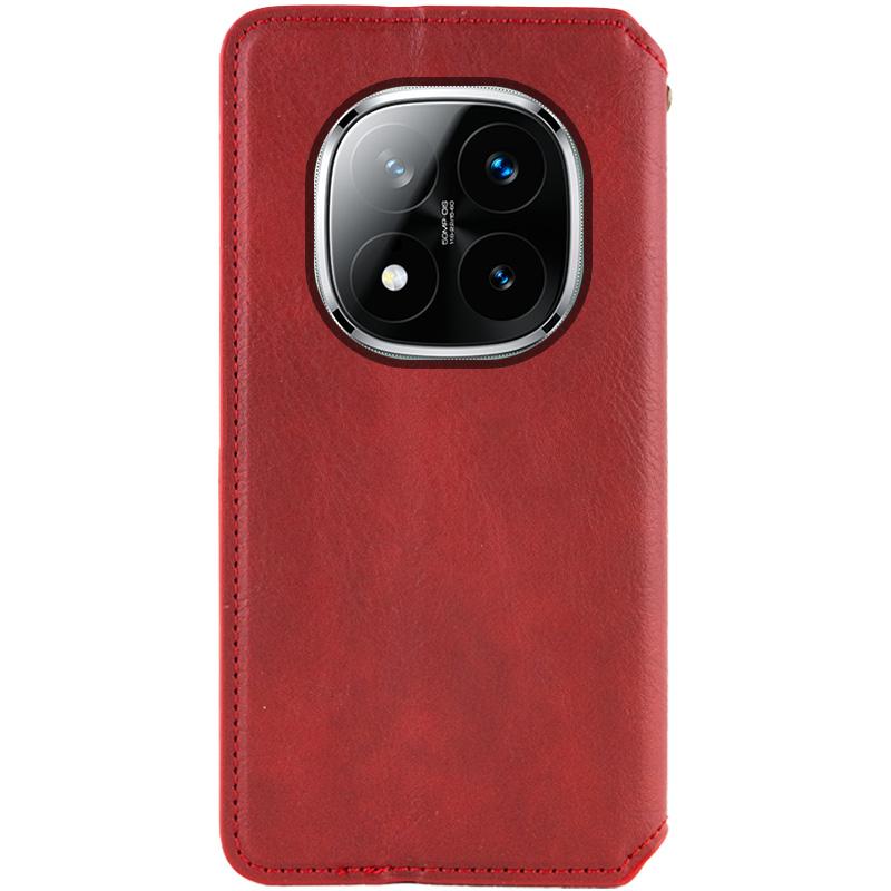 Шкіряний чохол-книжка GETMAN Cubic (PU) для Xiaomi Redmi Note 15 Pro 4G