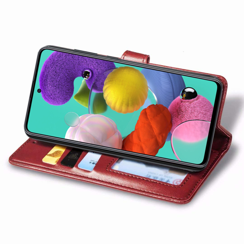 Шкіряний чохол-книжка GETMAN Gallant (PU) для Samsung Galaxy A51