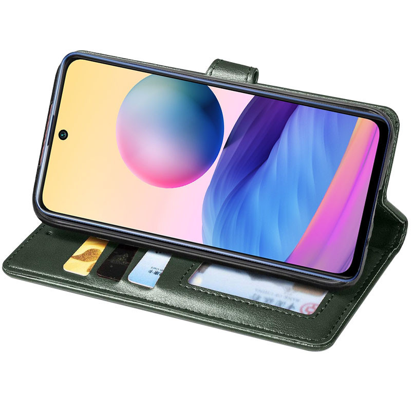 Шкіряний чохол-книжка GETMAN Gallant (PU) для Xiaomi Redmi Note 14 Pro 5G / 14 Pro +