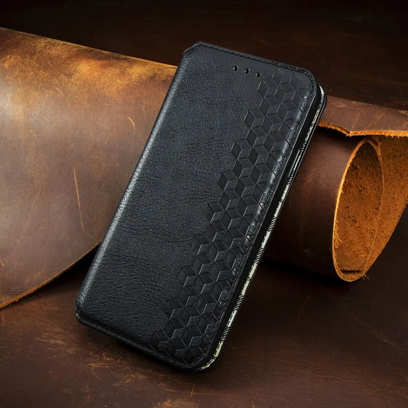 Шкіряний чохол-книжка GETMAN Cubic (PU) для Xiaomi Redmi 9 А