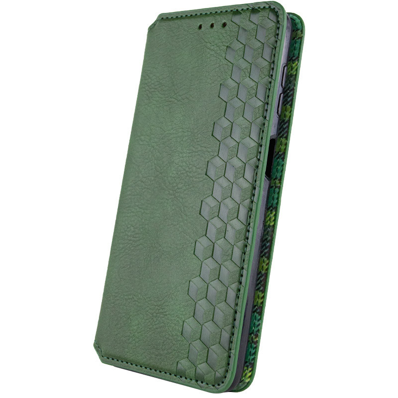Шкіряний чохол-книжка GETMAN Cubic (PU) для Xiaomi Redmi 13 4G / Poco M6 4G