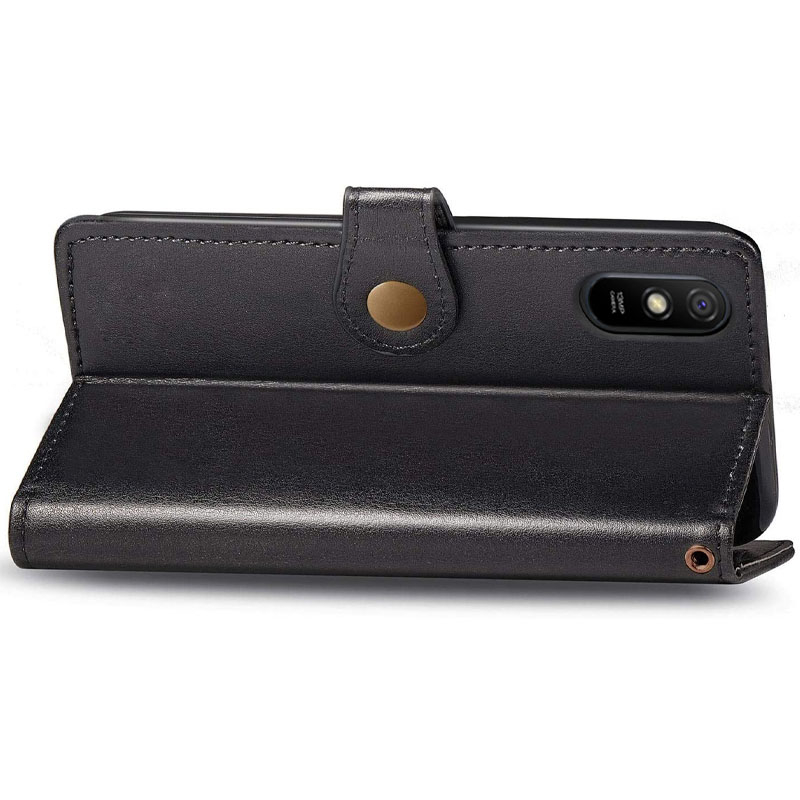 Шкіряний чохол-книжка GETMAN Gallant (PU) для Xiaomi Redmi 9 А