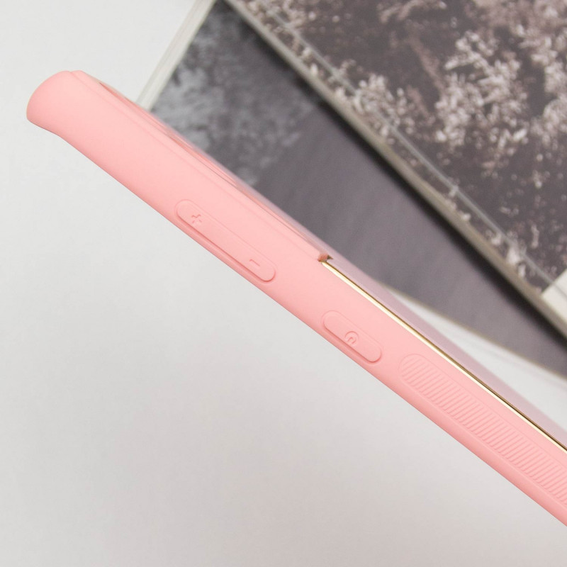 Шкіряний чохол Xshield для Samsung Galaxy S21 Ultra Рожевий / Pink