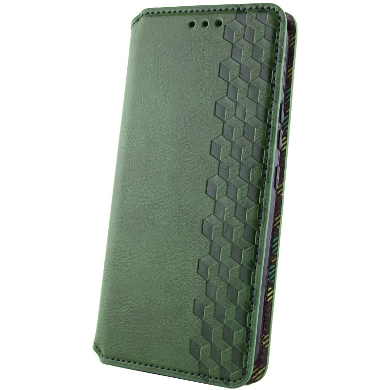 Шкіряний чохол-книжка GETMAN Cubic (PU) для Xiaomi Redmi Note 14 Pro 4G