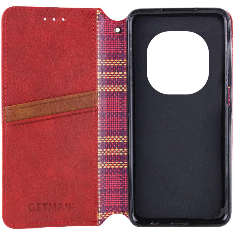 Шкіряний чохол-книжка GETMAN Cubic (PU) для Xiaomi Redmi Note 15 Pro 4G