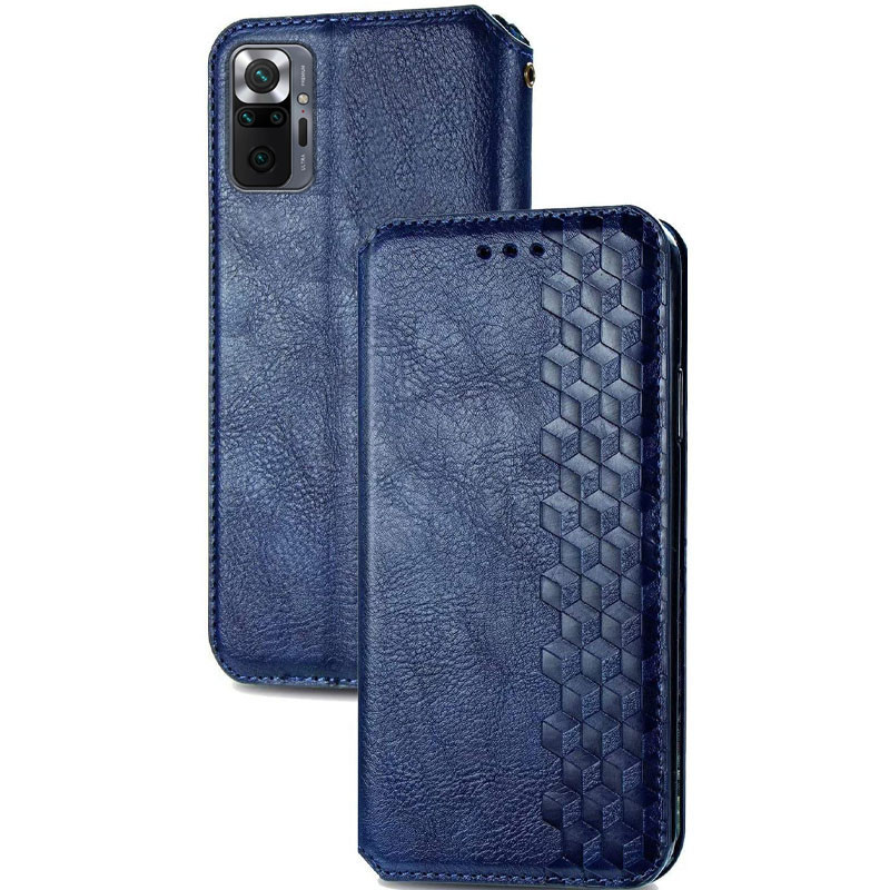 Шкіряний чохол-книжка GETMAN Cubic (PU) для Xiaomi Redmi Note 10 Pro / 10 Pro Max