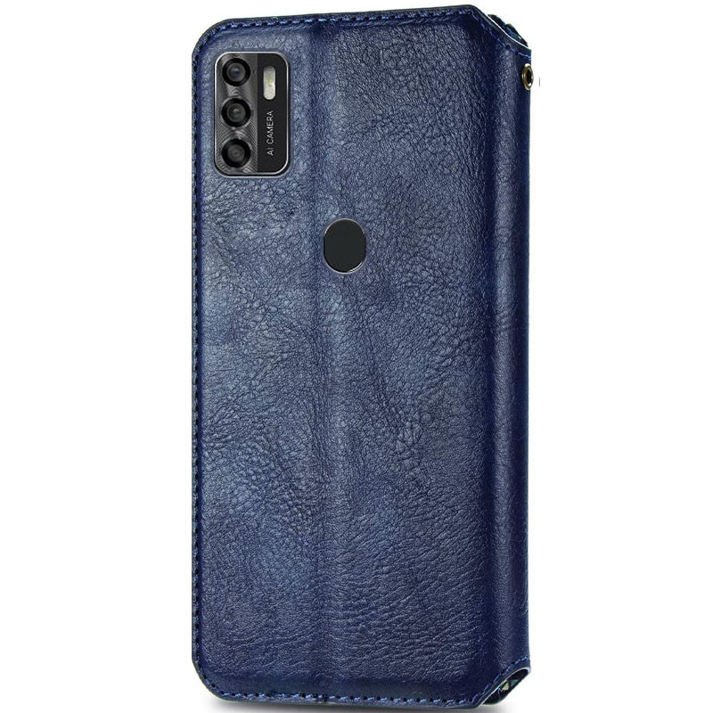 Шкіряний чохол-книжка GETMAN Cubic (PU) для ZTE Blade A7s (2020)