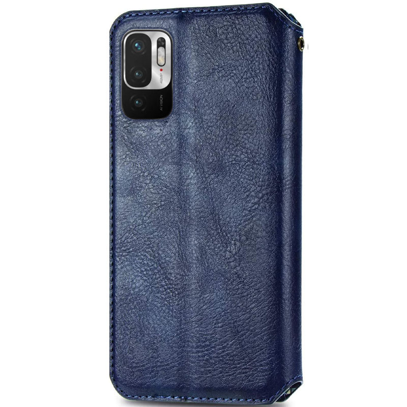 Шкіряний чохол-книжка GETMAN Cubic (PU) для Xiaomi Redmi Note 10 5G / Poco M3 Pro