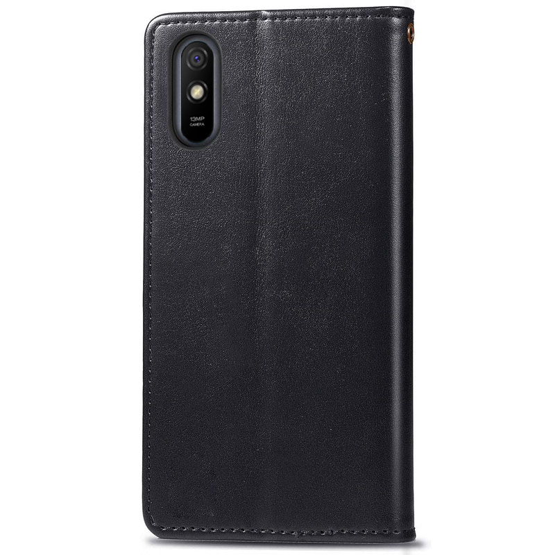 Шкіряний чохол-книжка GETMAN Gallant (PU) для Xiaomi Redmi 9 А