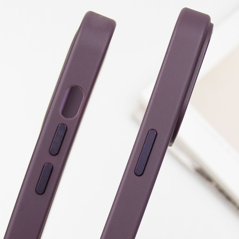 Шкіряний чохол SnapCase with Magnetic Fit для Apple iPhone 13 Pro Max (6.7") Dark Purple