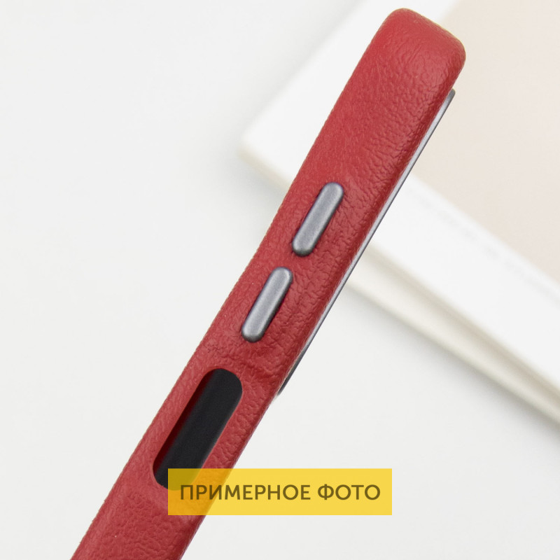 Шкіряний чохол Leather Case Metal Buttons для Xiaomi Redmi 9C