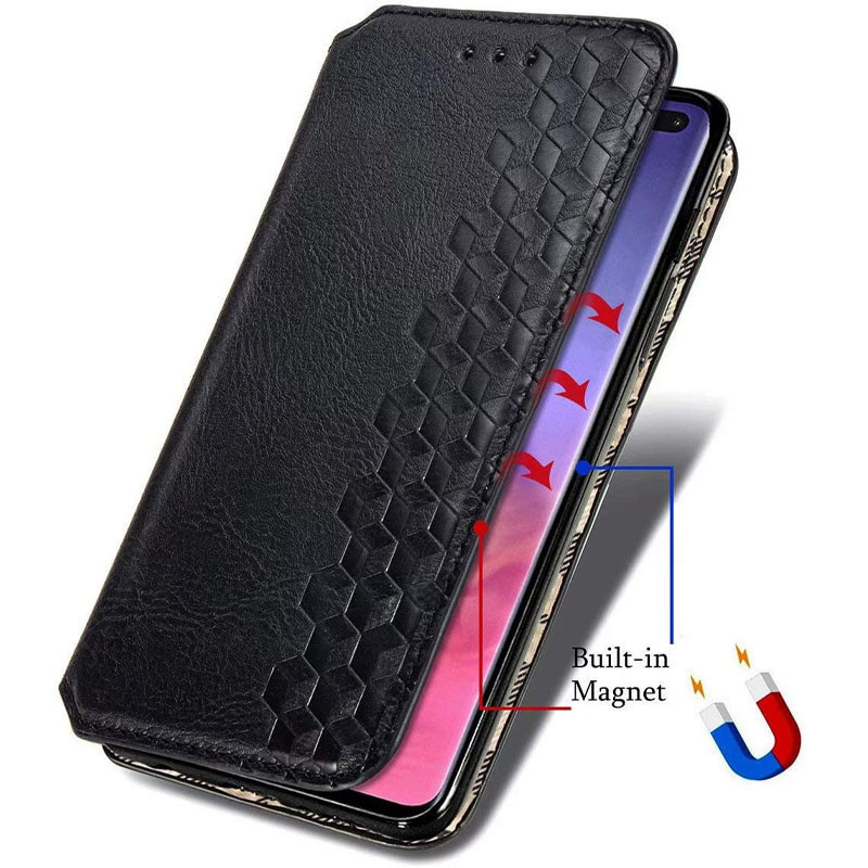 Шкіряний чохол-книжка GETMAN Cubic (PU) для Samsung Galaxy A10s