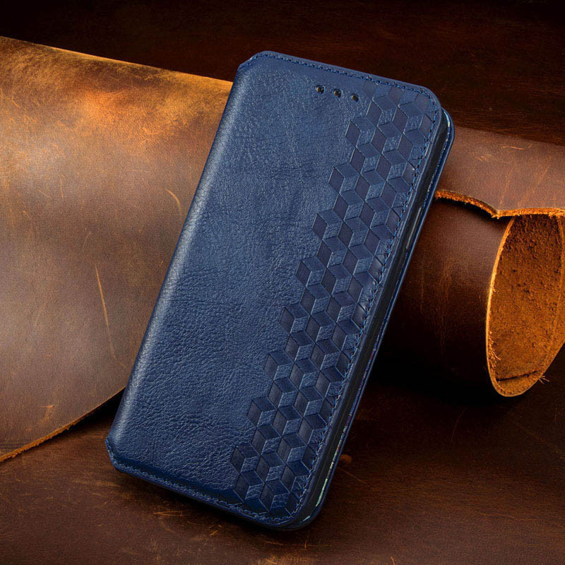 Шкіряний чохол-книжка GETMAN Cubic (PU) для ZTE Blade A7s (2020)
