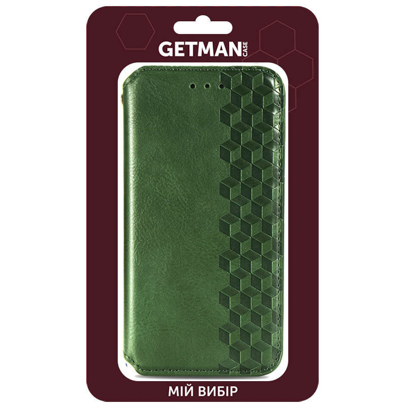 Шкіряний чохол-книжка GETMAN Cubic (PU) для Xiaomi Redmi Note 10 Pro / 10 Pro Max
