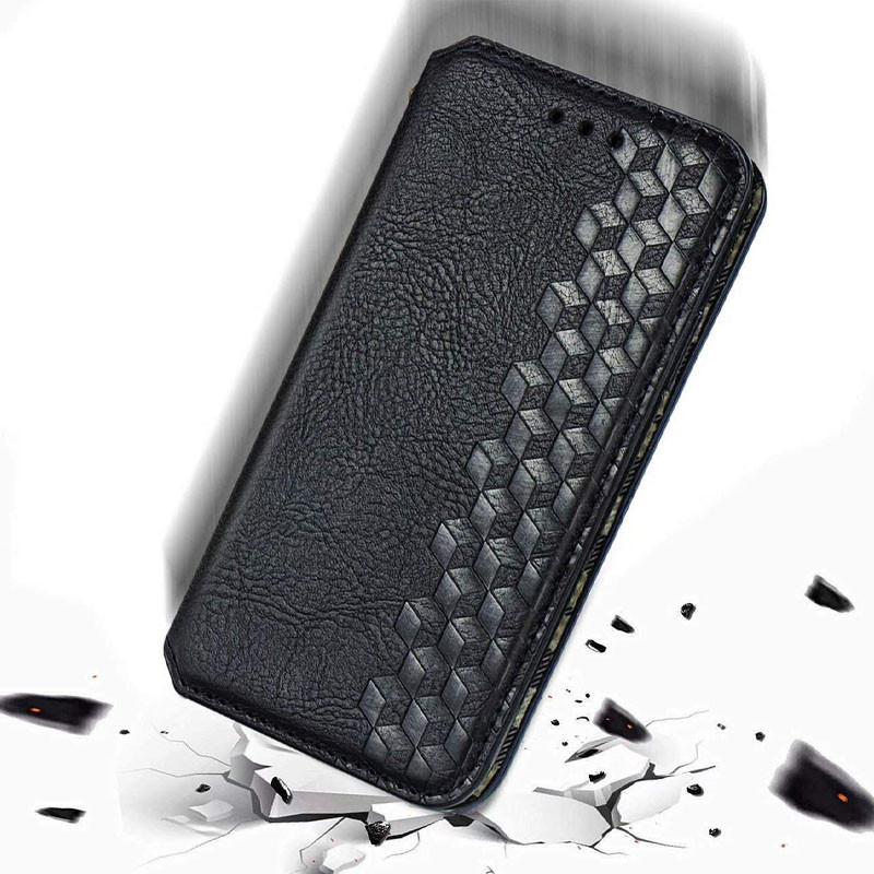 Шкіряний чохол-книжка GETMAN Cubic (PU) для Xiaomi Redmi Note 9 5G / Note 9T