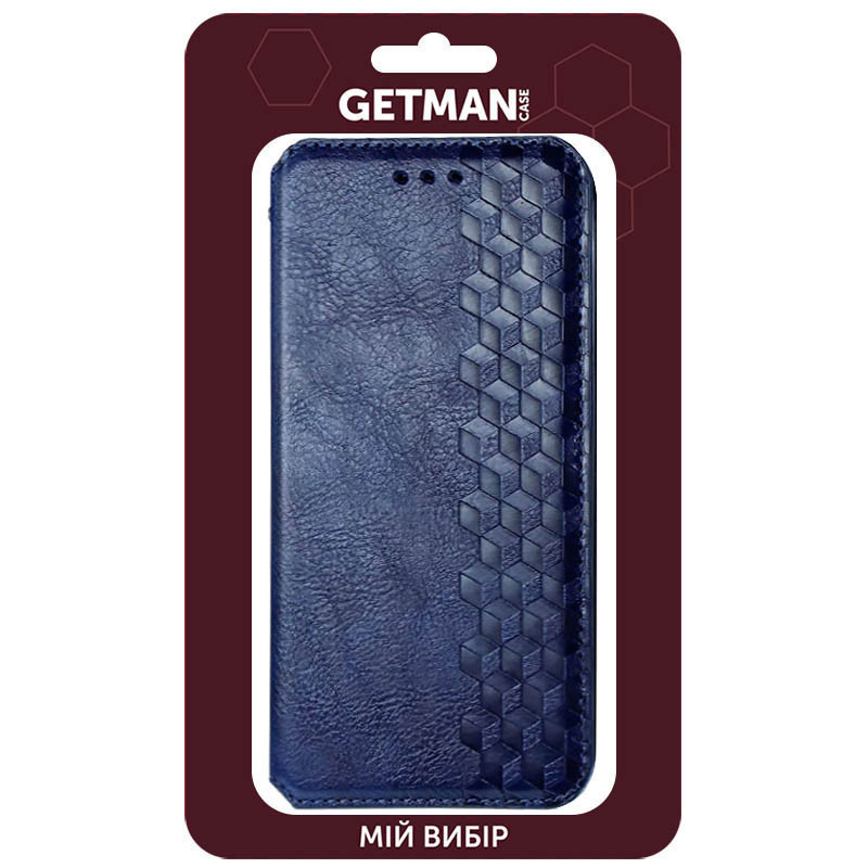 Шкіряний чохол-книжка GETMAN Cubic (PU) для Xiaomi Redmi Note 10 Pro / 10 Pro Max