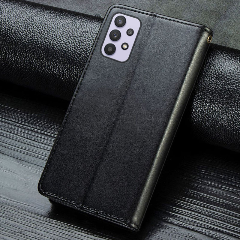 Шкіряний чохол-книжка GETMAN Gallant (PU) для Samsung Galaxy A32 4G