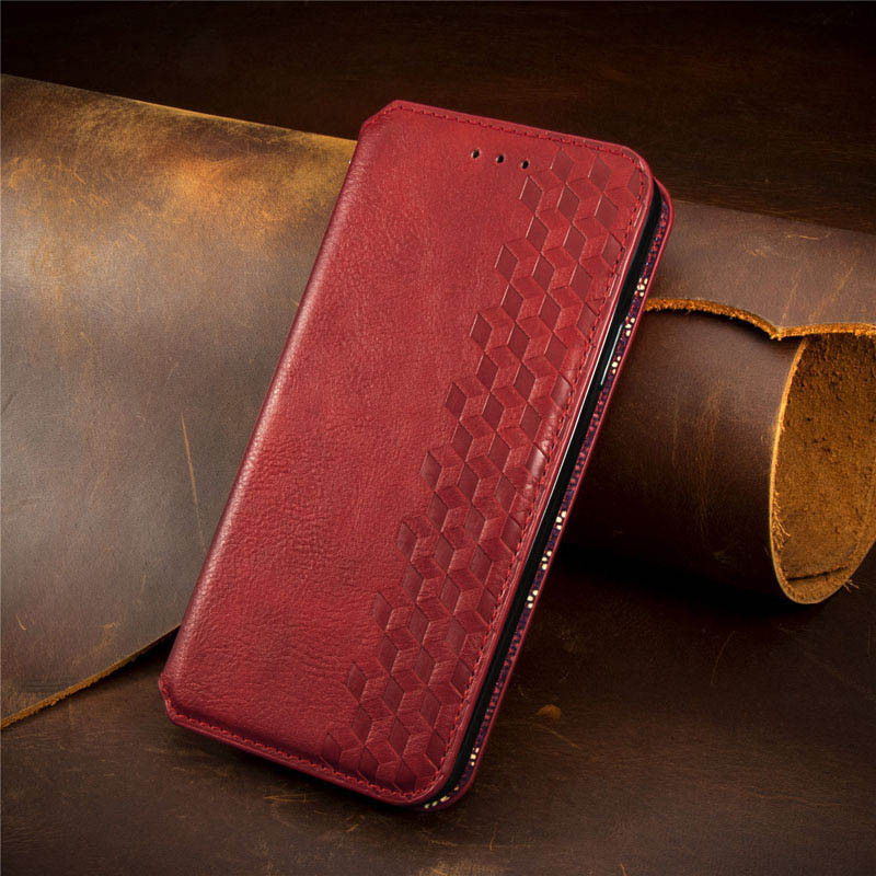 Шкіряний чохол-книжка GETMAN Cubic (PU) для Samsung Galaxy A10s
