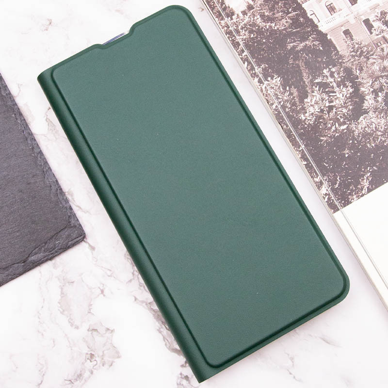 Шкіряний чохол-книжка GETMAN Elegant (PU) для Xiaomi Poco X5 5G / Redmi Note 12 5G Зелений