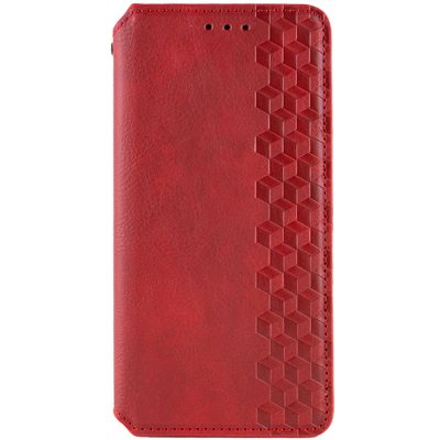 Шкіряний чохол-книжка GETMAN Cubic (PU) для Google Pixel 7 Червоний