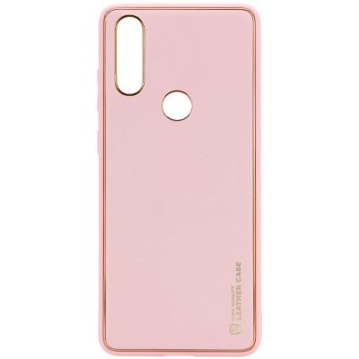 Шкіряний чохол Xshield для Xiaomi Redmi Note 7 / Note 7 Pro / Note 7s Рожевий / Pink