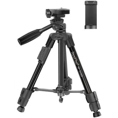 Штатив NeePho NP-3160S для зйомки 30-68.5см з тримачем + пульт Black