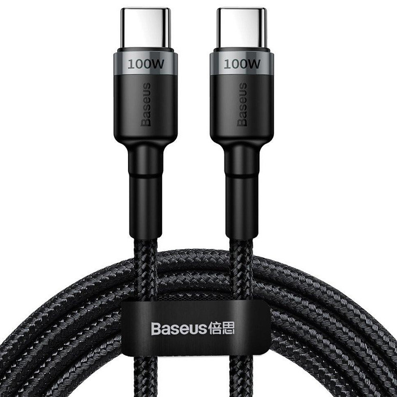 Дата кабель Baseus Cafule USB-C → USB-C PD2.0 100W (2 м) (CATKLF-AL)