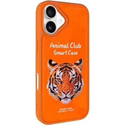 TPU + PC чохол Animal Club для Apple iPhone 16 (6.1″)