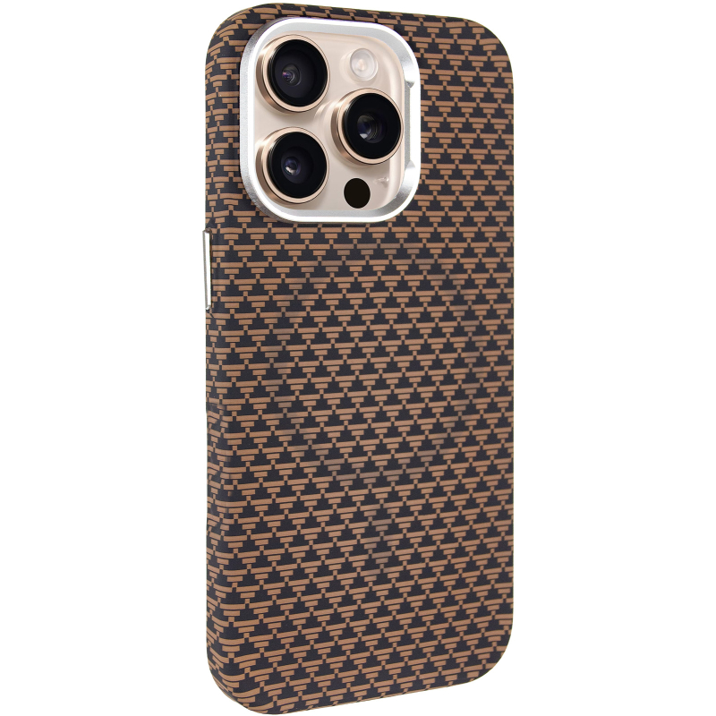 Чохол TPU + PC KVZV Triangular Pattern with Magnetic Fit для Apple iPhone 15 Pro Max (6.9″)