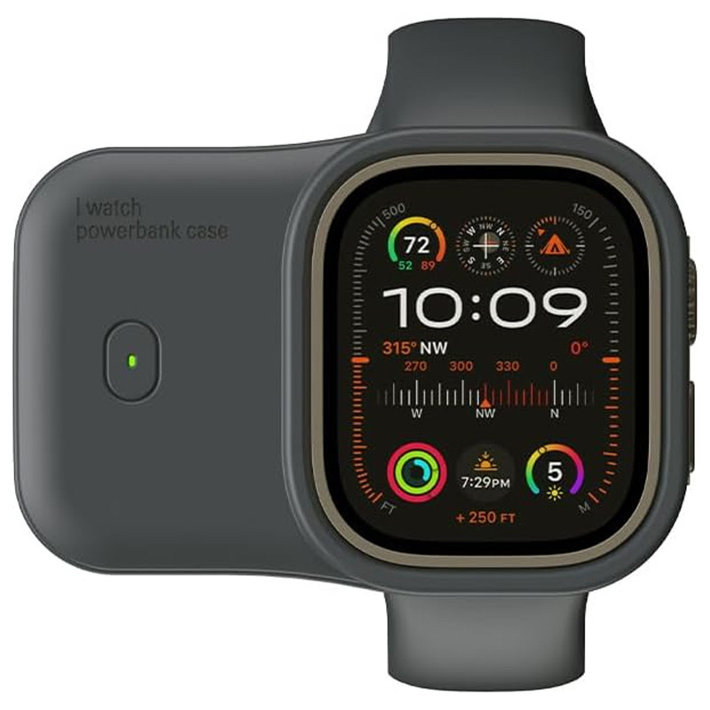 Портативний Захисна плівка Charging Soft Case for Apple Watch 40/41mm 1200 mAh