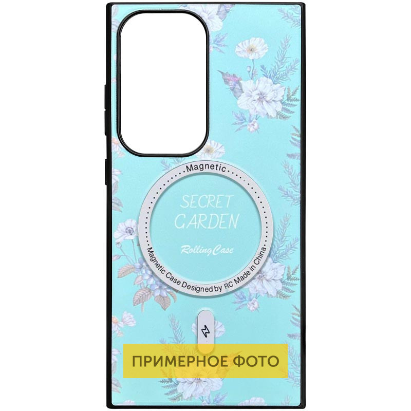 TPU + PC чохол Soft Secret Garden with MagFit для Samsung Galaxy S25