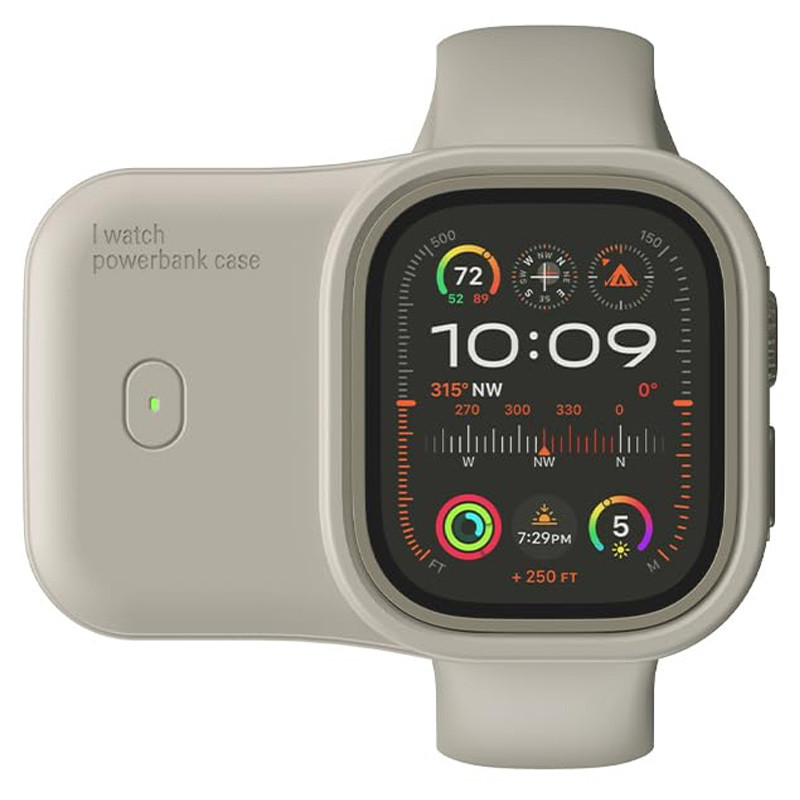 Портативний Захисна плівка Charging Soft Case for Apple Watch 40/41mm 1200 mAh