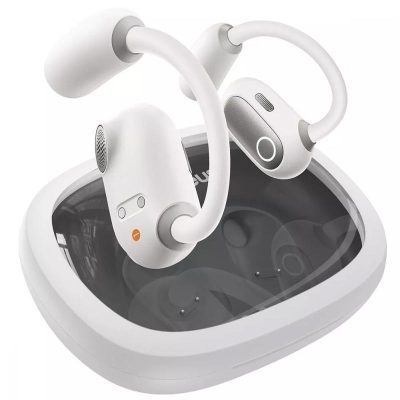 Бездротові TWS навушники Baseus Eli Fit OS Open-Ear (A00073200) Moon White
