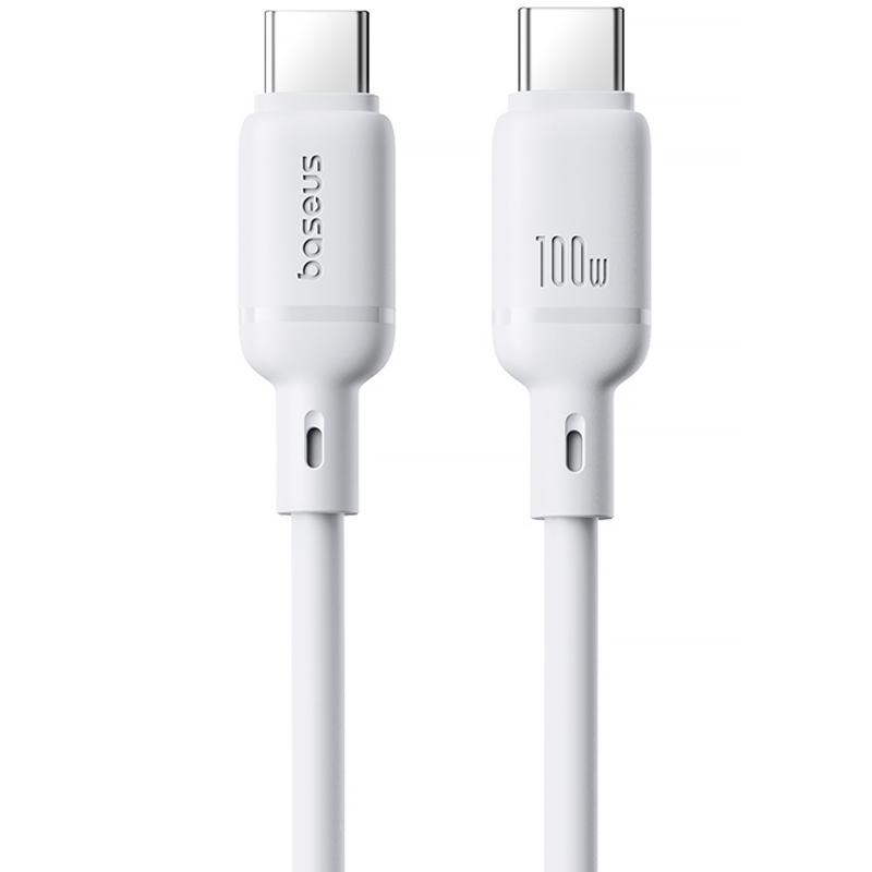 Дата кабель Baseus Silky Series OS Fast Charging USB-C → USB-C 100W (1 м) (P10377704)