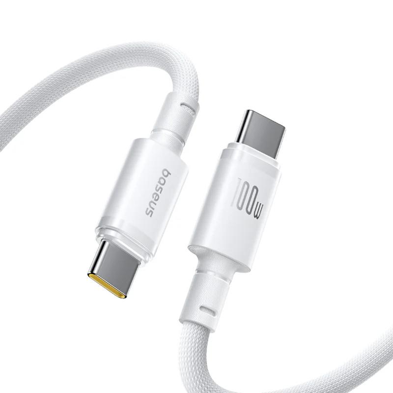 Дата кабель Baseus Braided USB-C → USB-C 100W (1 м) (E0426)