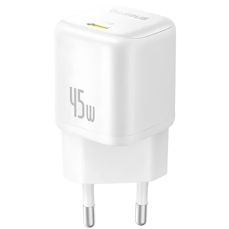Мережевий зарядний пристрій Baseus EnerFill FN22 Fast Charger PD 45W (1×USB-C) (E01233)
