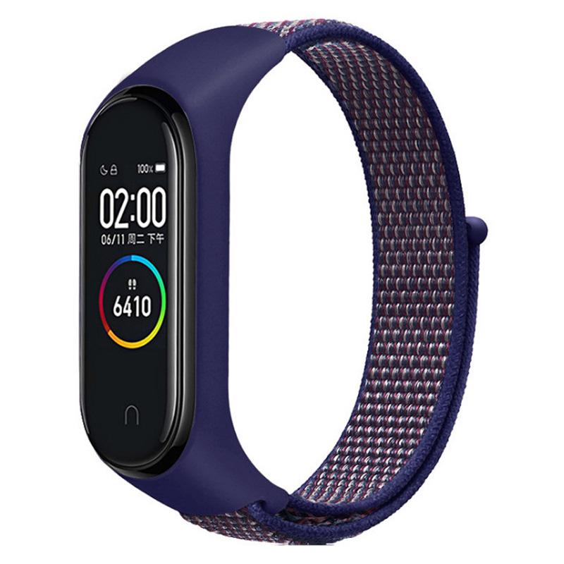 Ремінець Nylon для Xiaomi Mi Band 3/4/5/6/7