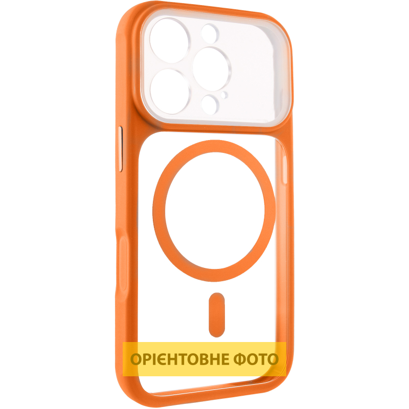 Чохол TPU + PC GETMAN Moon Clear with Magnetic Fit для Apple iPhone 16 Pro (6.3″)