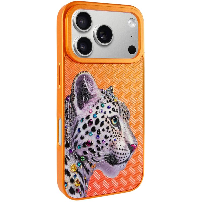 Чохол TPU + PC Crystal Hunt with Magnetic Fit для Apple iPhone 17 Pro (6.3″) Orange