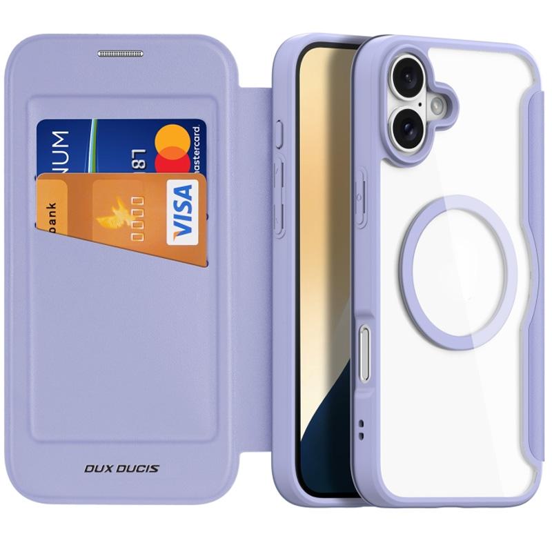 Чохол-книжка Dux Ducis Skin X Pro with Magnetic Fit для Apple iPhone 16 (6.1")