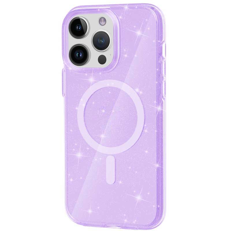 Чохол TPU Galaxy Sparkle Magnetic Fit для Apple iPhone 16 Pro (6.3")