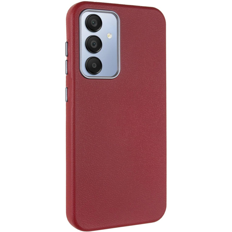 Шкіряний чохол Leather Case Metal Buttons для Samsung Galaxy S24 + / S25 +