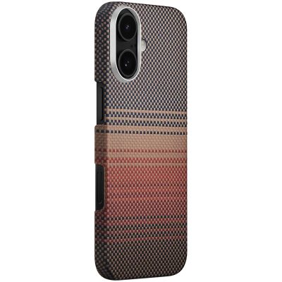 Чохол PC Carbon Protection Slim with Magnetic Fit для Apple iPhone 16 (6.1")