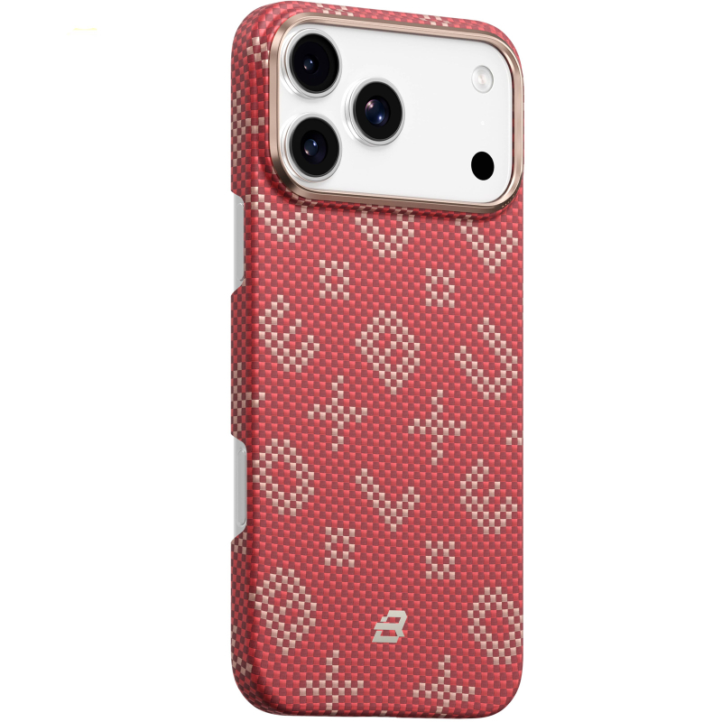 TPU + PC чохол Blueo Gilded Tactile Woven with Magnetic Fit для Apple iPhone 17 Pro (6.3″)
