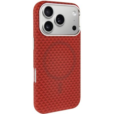 Чохол TPU + PC KVZV Triangular Pattern with Magnetic Fit для Apple iPhone 17 Pro / 18 Pro (6.3″)
