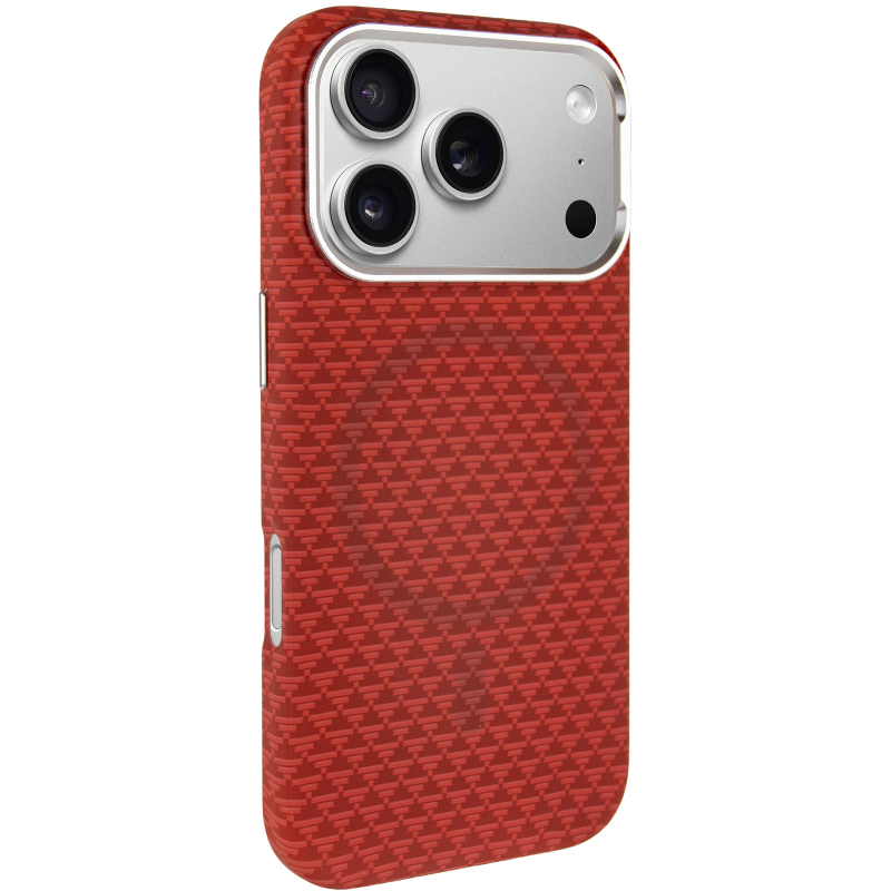 Чохол TPU + PC KVZV Triangular Pattern with Magnetic Fit для Apple iPhone 17 Pro / 18 Pro (6.3″)