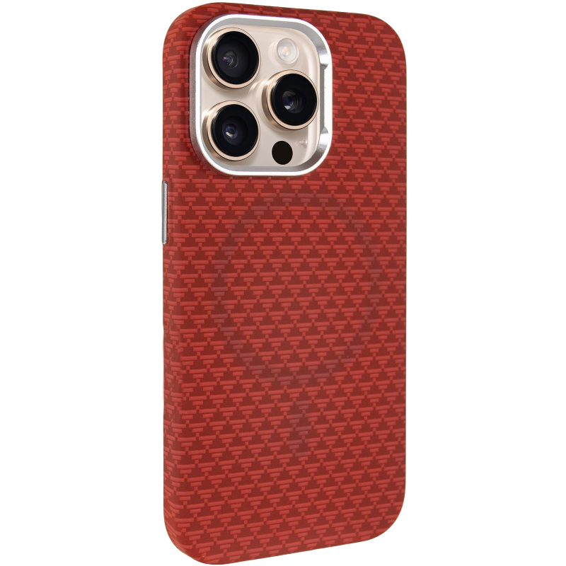 Чохол TPU + PC KVZV Triangular Pattern with Magnetic Fit для Apple iPhone 15 Pro (6.3″)